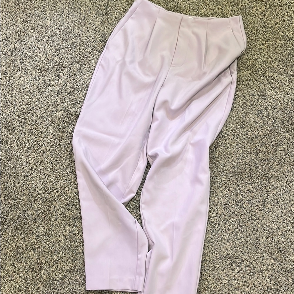 Elegant Lavender Women's Pants